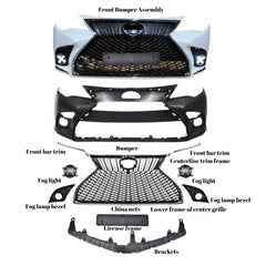 2012-2014 Toyota Camry Front Body Kit Lexus Style Upgrade