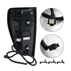 LED Tail Lights for 2019-2024 GMC Sierra(LED) 1500 2500HD 3500HD | Smoked/Red Lens, Easy Installation, DOT Approved