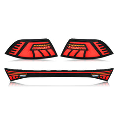 KuerLED LED Tail Lights with Trunk Lamp for 2023 2024 Honda Accord 11th Gen Start-up Animation Sequential Signal Rear Lamps Assembly - KuerLED