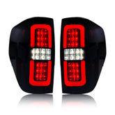 LED Tail Lights Assembly For 2009-2014 Ford F150 F-150 Pickup Truck Black Smoked Taillights Brake Rear Tail Lamps Accessories - KuerLED