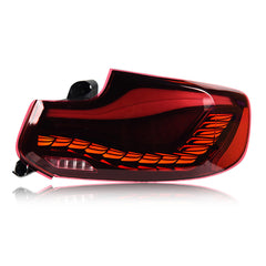 LED Tail Lights For BMW 2-Series & M2 V2 F22|F23|F87 GTS style OLED sequential Tail Lights - KuerLED