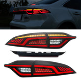 LED Tail light For Toyota US Corolla (2020-2024) with Dynamic Rear Lamps - Kuerled