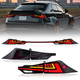 LED Tail Lights for 2014–2020 Lexus IS250 / IS300 / IS350 / IS200t – Sequential Rear Lamps