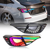 RGB LED Tail Light for Honda Civic 11th Gen 2022-2024 Rear Tail Lights Assembly - Kuerled