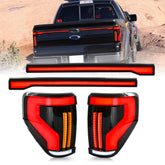 LED Tail Lights for 2009–2014 Ford F-150 – Sequential Smoked Rear Lamps