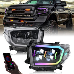 Toyota Tundra (2014-2021) RGB Projector LED Headlight Assembly