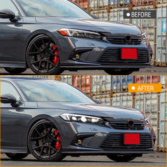 2022-2024 Honda Civic 11th Gen LED Headlights, Premium Upgrade with Evil Eye and Sequential Turn Signals - Kuerled
