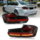 LED Tail Lights for 2013–2018 BMW 3 Series F30 F80 M3 320i 325i 328i 340i | Sequential Turn Signal Rear Lamp Assemblies