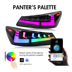 RGB Tail Light for 2006-2012 Lexus IS250/IS350/ISF, LED Sequential Signal Light - Kuerled