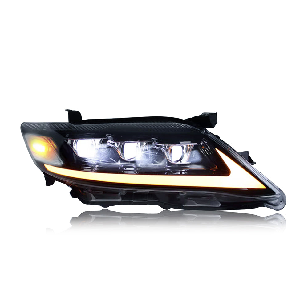 LED Headlight for Toyota Camry 2010-2011 Headlight Assembly (Triple Beams) - KuerLED