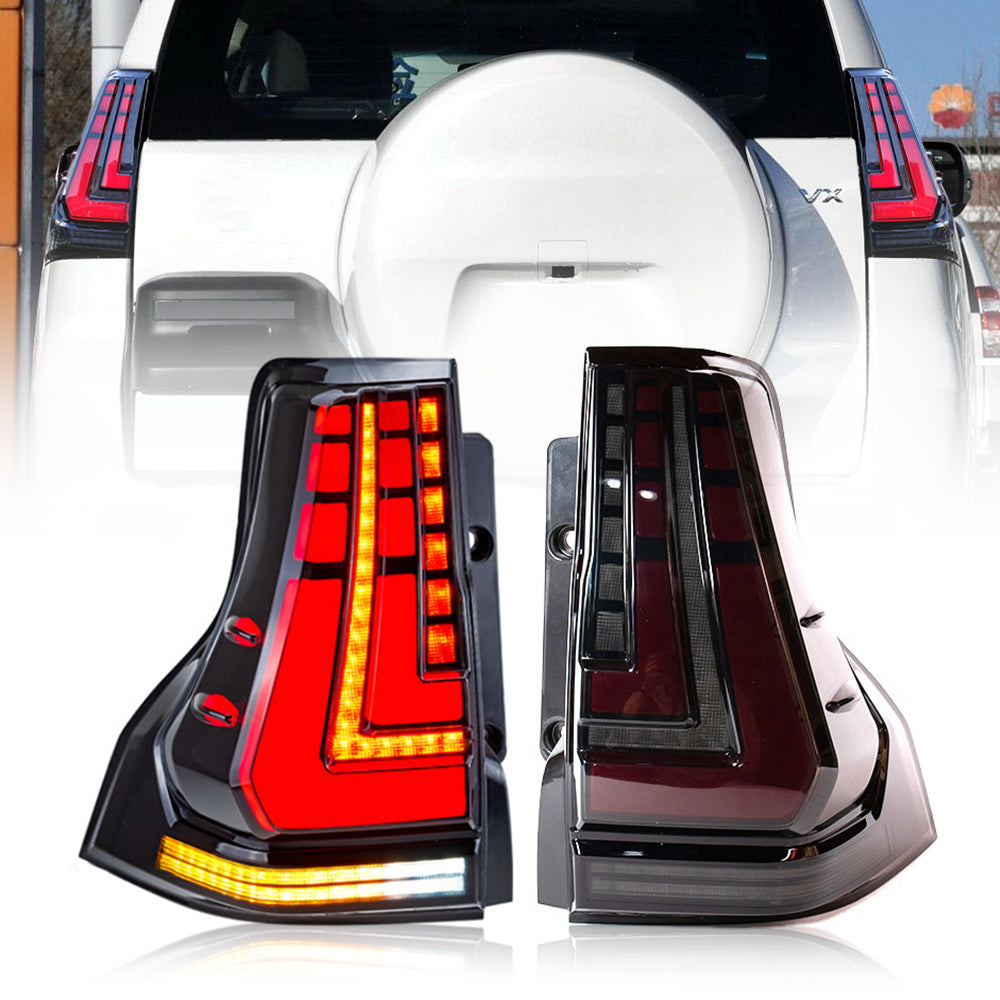 Led Tail light For 2010-2021 Toyota Prado & 2010-2023 Lexus GX460 Rear Lamps Assembly - KuerLED