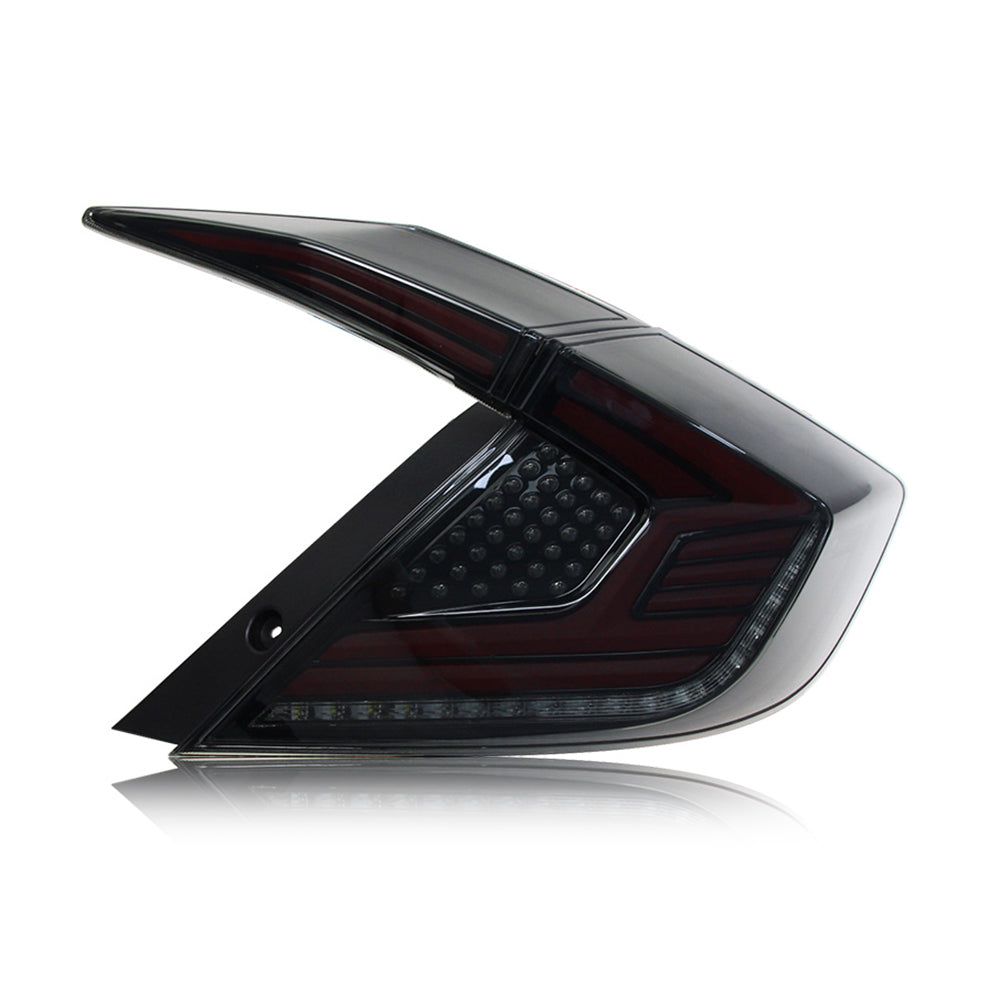 For 2016-2021 Honda Civic hatchback Led Tail light (Three compartments) - KuerLED