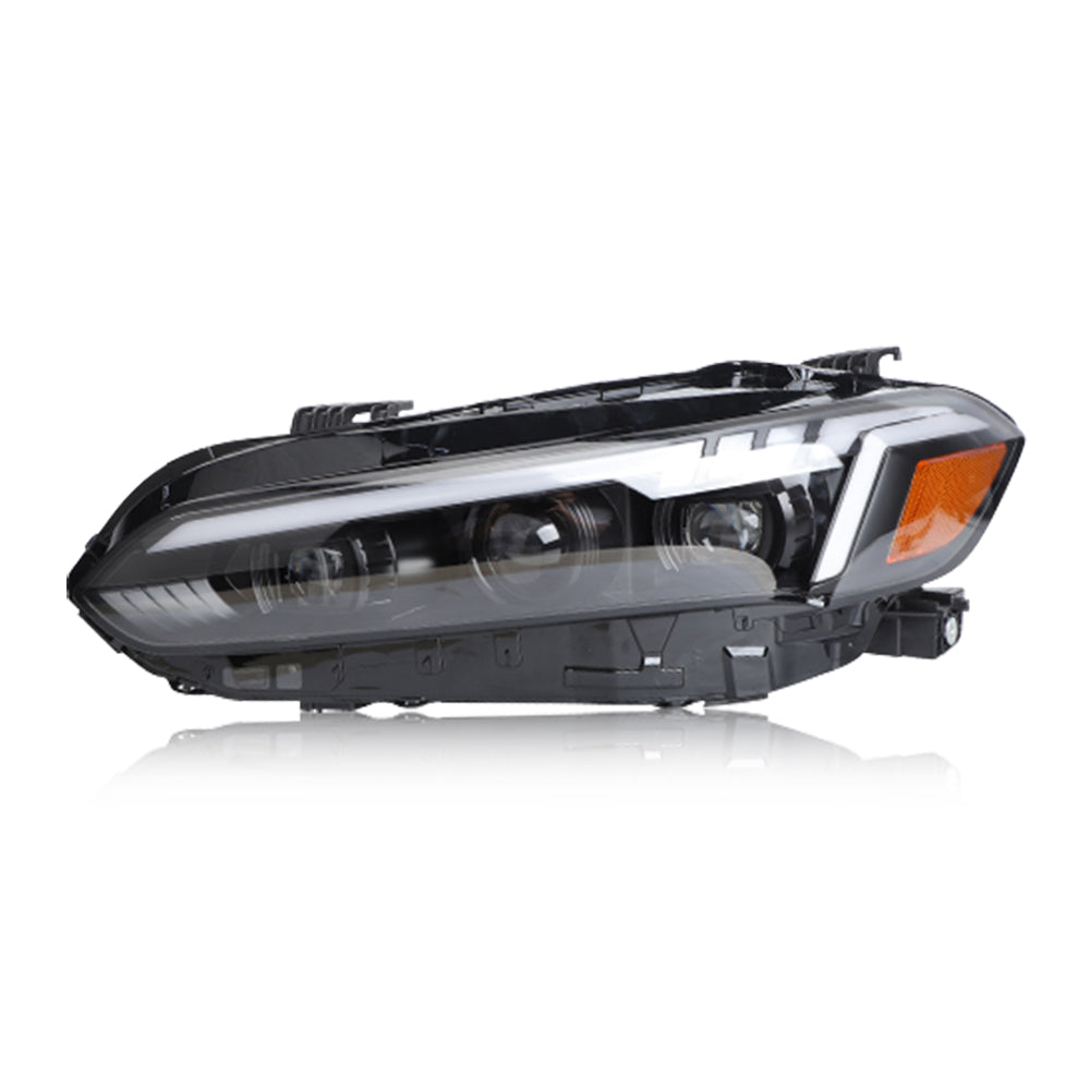 For 2022-2024 Honda Civic 11Th Gen LED Headlights With Start-up Animation Projector Sequential Signal - KuerLED