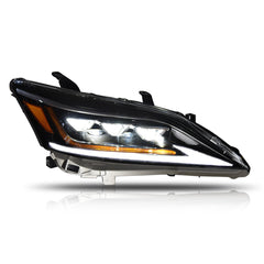 KuerLED LED Headlight For 2010-2012 Lexus ES350 Sequential Headlight Assembly - KuerLED