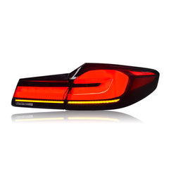 For 2018-2022 BMW 5-Series G30 G38 GTS OLED Style Tail Lights - KuerLED