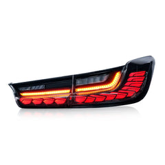 For 2019-2022 BMW G20 G80 M3 3 Series LED Tail Lights With Red Start Up Animation - KuerLED