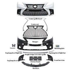 2018-2024 Toyota Camry Front Body Kit Lexus Style Upgrade