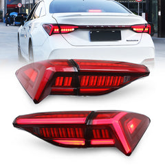 For 2019-2022 Toyota Avalon Led Tail Lights (Smoked/Red) - KuerLED