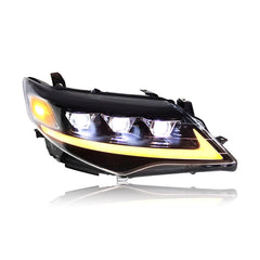 LED Headlight for Toyota Camry 2012-2014 Animation Sequential Front Lamps - KuerLED