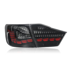 For 2012-2014 Toyota Camry Led Tail Lights with Running Lamp Brake Reverse Turn Signal - KuerLED