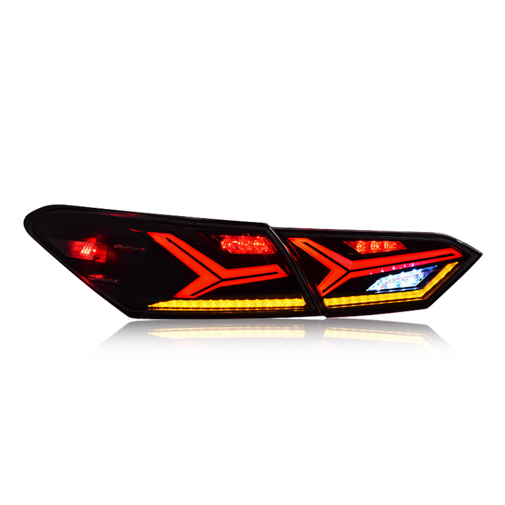 For Toyota Camry 2018-2024 SE LE XSE XLE TRD Led Tail Light Assembly - KuerLED