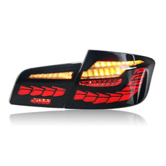 New Tail Lights For BMW 5 Series F10 F18 Led Tail Lights (Smoked/Red) - KuerLED