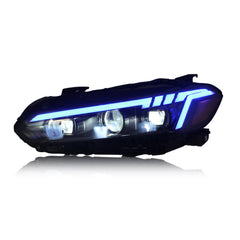 For 2022-2024 Honda Civic 11Th Gen LED Headlights With Start-up Animation Projector Sequential Signal - KuerLED