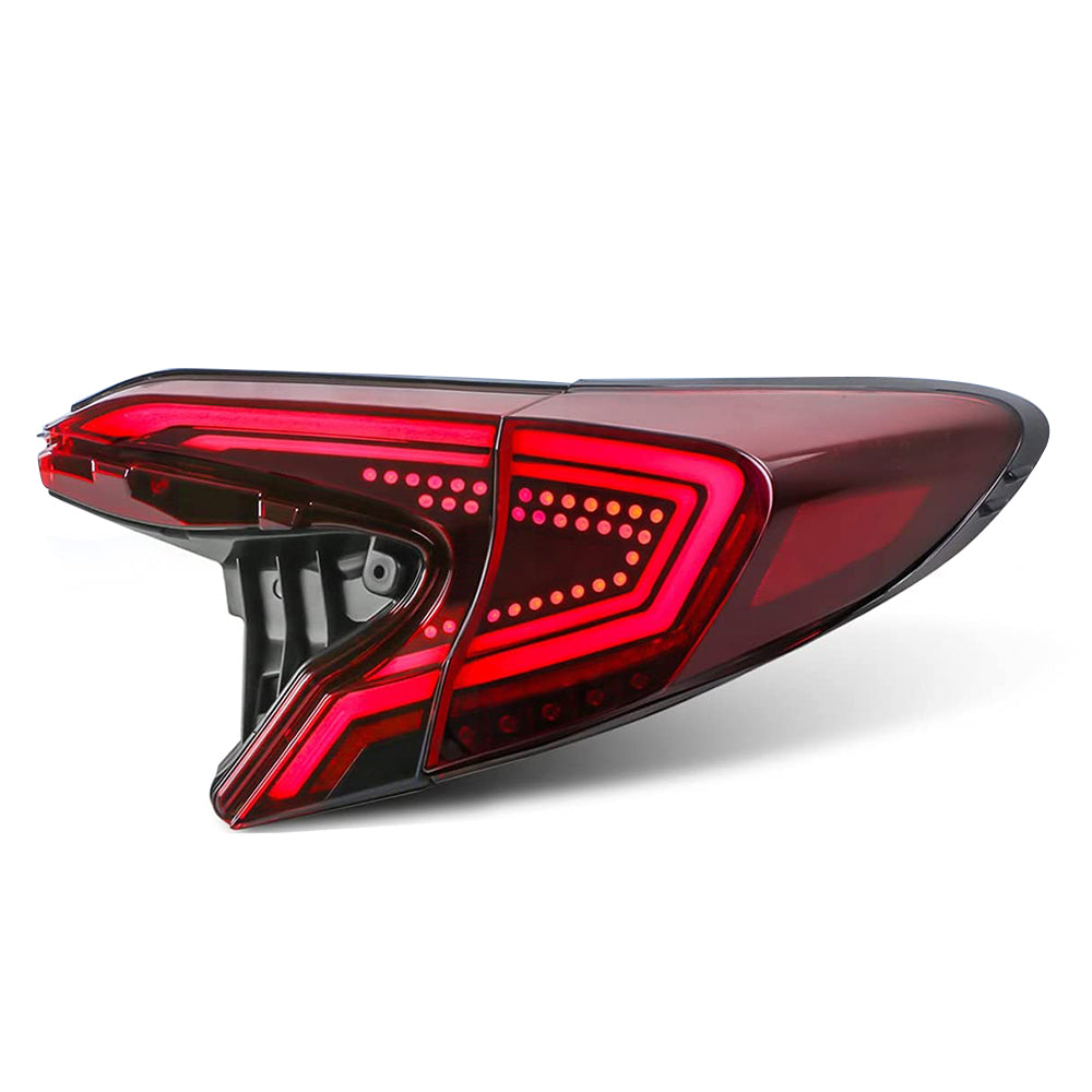 For 2018-2020 Toyota CHR/C-HR LED Somked/Red Tail Lights (NOT For 2021 C-HR GR Sport Models) - KuerLED