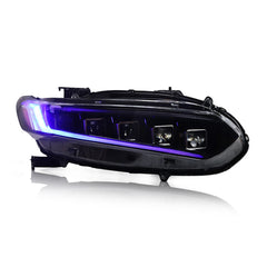 LED Headlights for 2018-2021 Honda Accord, with DRL Sequential Turn Signal Front Lamp - Kuerled