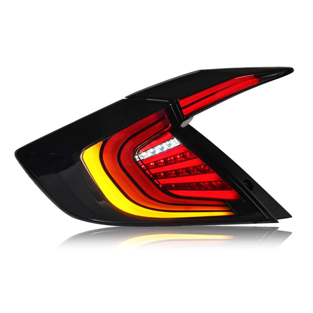 For 2016-2021 Honda Civic Led Black Tail Lights - KuerLED