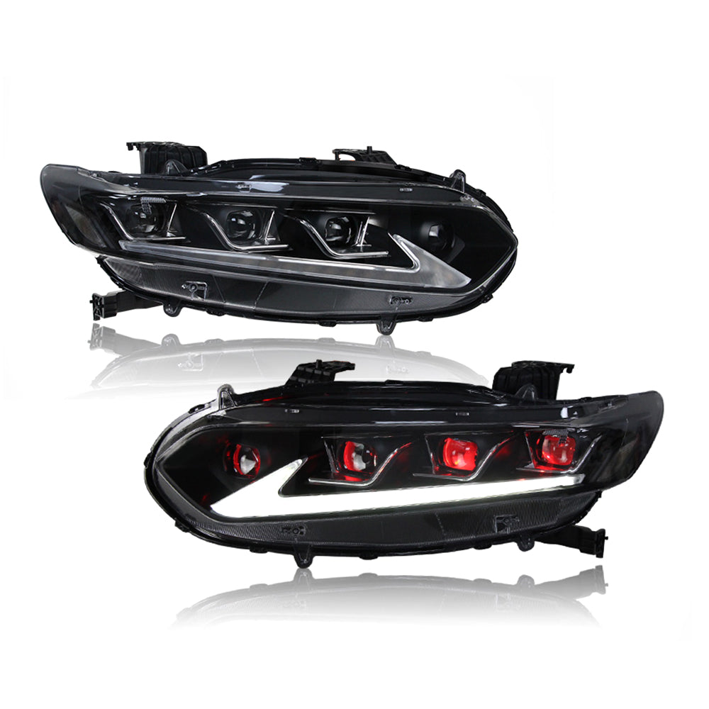 For 2018-2022 Honda Accord Led Headlight , Lexus Style Eye style Headlights - KuerLED