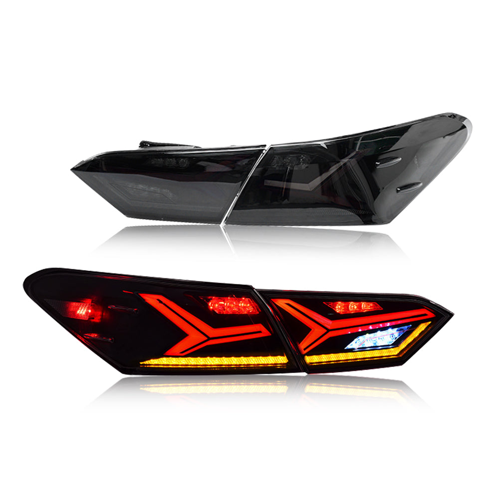 For Toyota Camry 2018-2024 SE LE XSE XLE TRD Led Tail Light Assembly - KuerLED