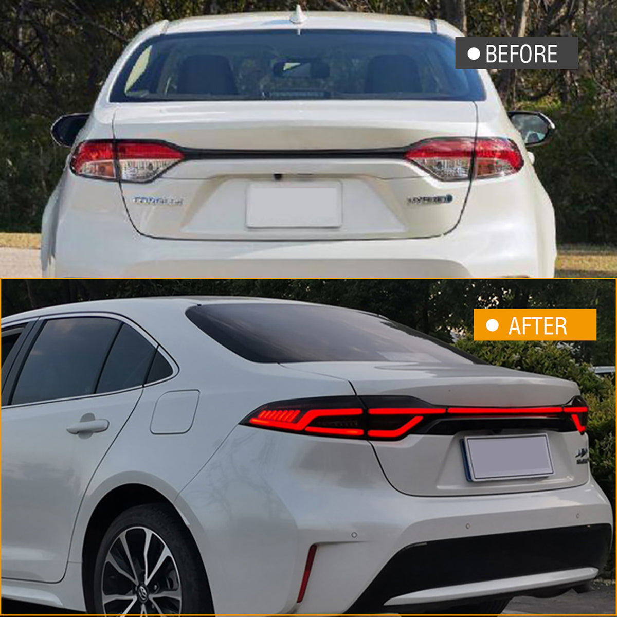 LED Tail light For Toyota US Corolla (2020-2024) with Dynamic Rear Lamps