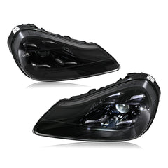 LED Matrix Headlights for 2007–2010 Porsche Cayenne 957, Full LED Upgrade Assembly w/ DRL & Sequential Turn Signal