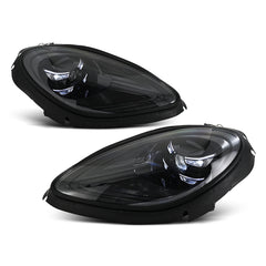 LED Matrix Headlights for 2014–2018 Porsche Macan 95B.1, Full LED Upgrade Assembly w/ DRL & Adaptive High Beam