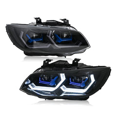 BMW 3-Series LED Headlights (2011-2013 E92/E93 LCI), Fits 325i/328i/335i, Plug and Play, Easy Installation