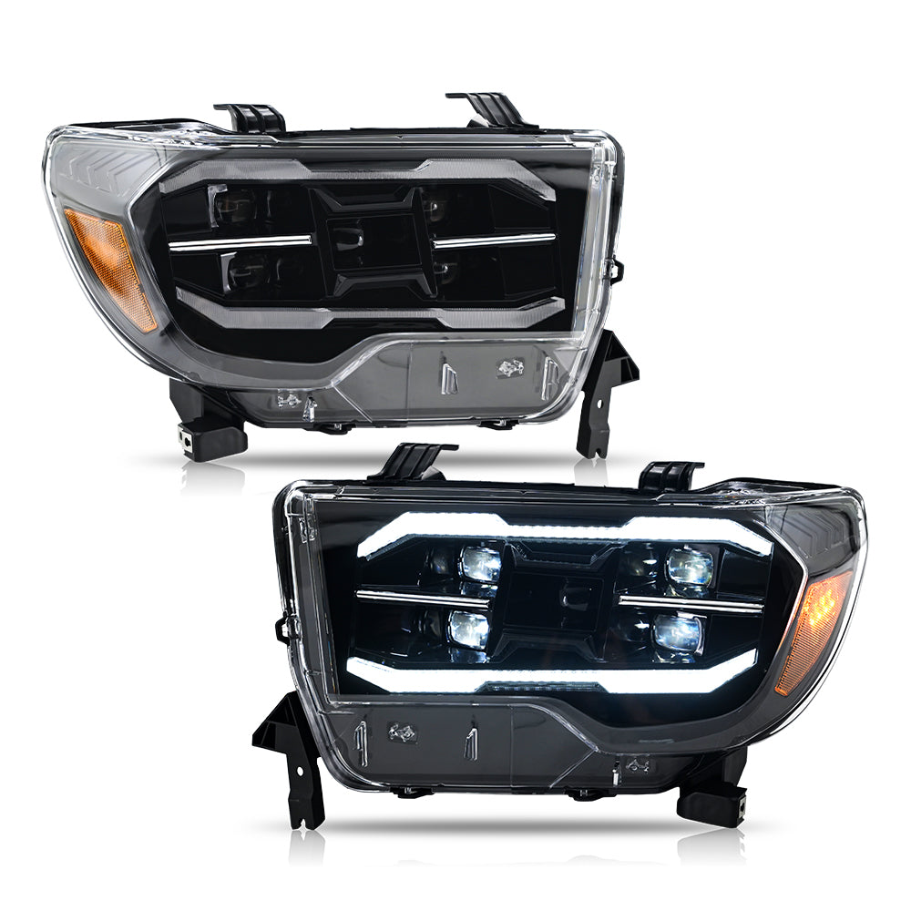 Toyota Tundra(2007-2013), Sequoia SR5(2008-2021), Projector LED Headlight Assembly - Kuerled