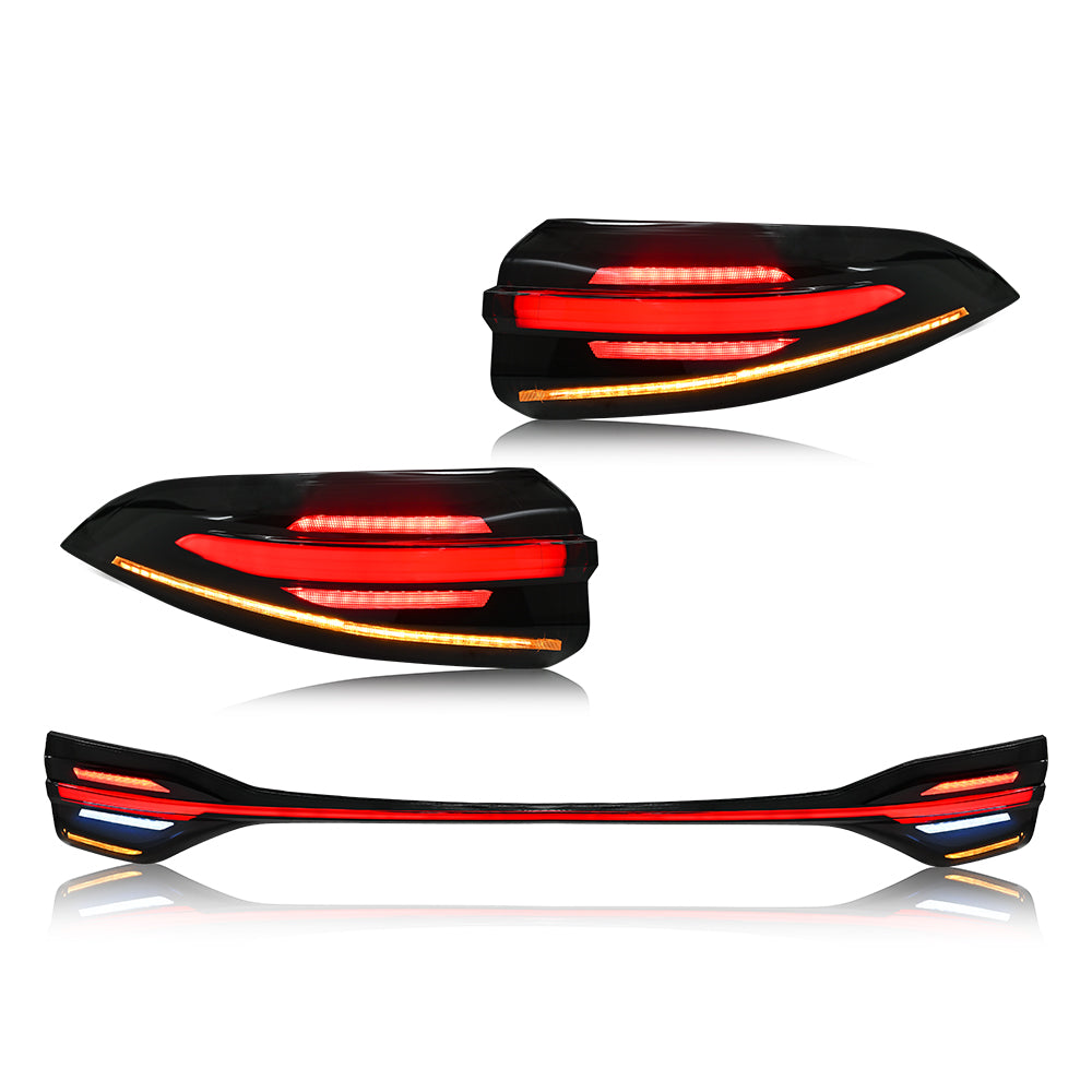 KuerLED New Led Tail Lights for 2020-2024 Toyota Corolla Start Up Animation DRL Sequential Indicator Rear Lamp Assembly - KuerLED