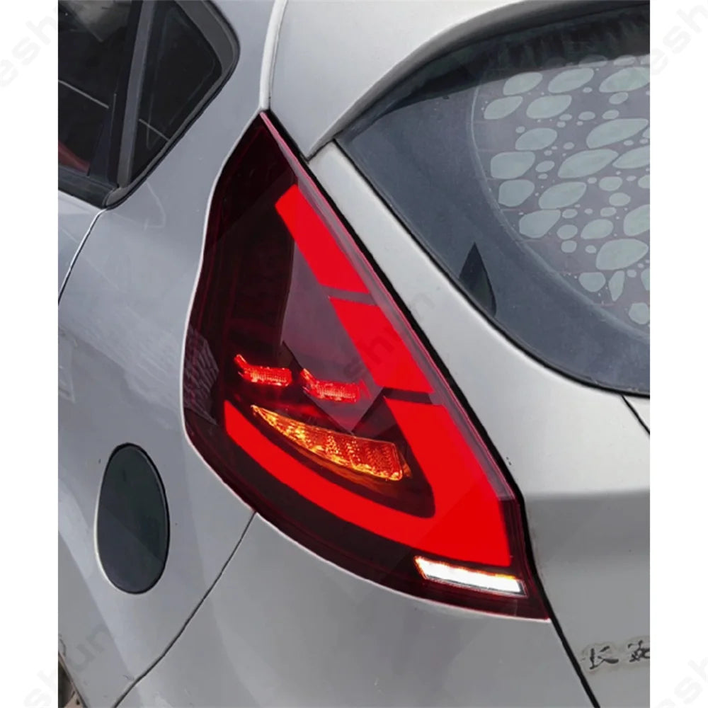 KuerLED LED Tail Lights for 2008-2019 Ford Fiesta Hatchback SE ST Sequential Start-up Animation Rear Lamps Assembly - KuerLED