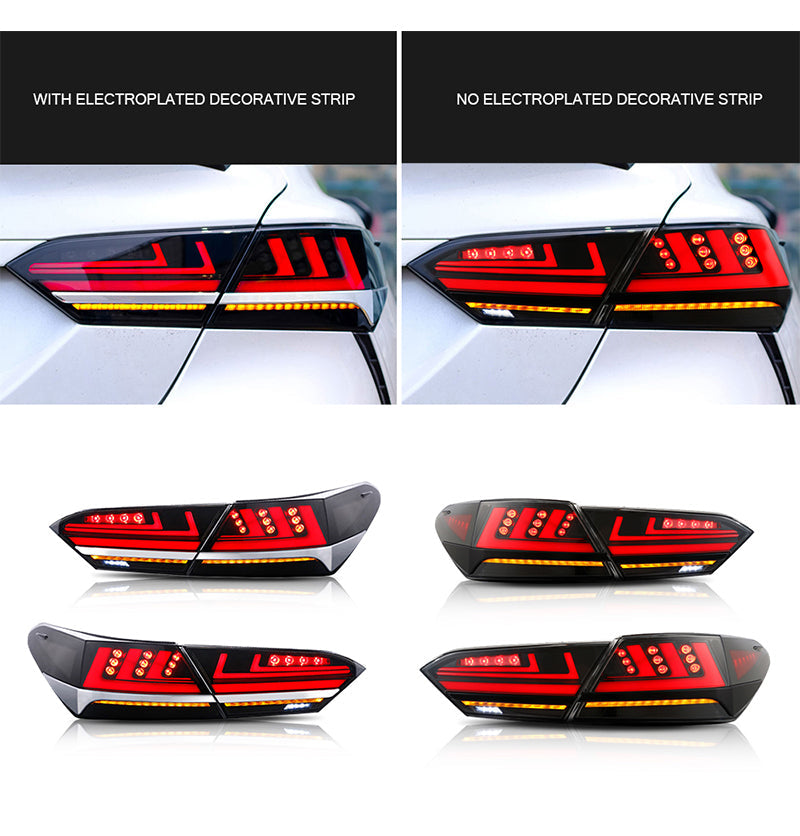 For 2018-2020 2021 2022 2023 2024 Toyota Camry Led Tail Lights - KuerLED