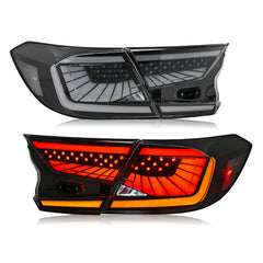 2018-2022 Honda Accord 10th Gen LED Tail Lights, Dynamic Animation & Sequential Signaling - Kuerled