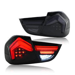 BMW 3-Series Smoked LED Tail Light (2009-2012 E90), Fits 320i/323i/325/330/335