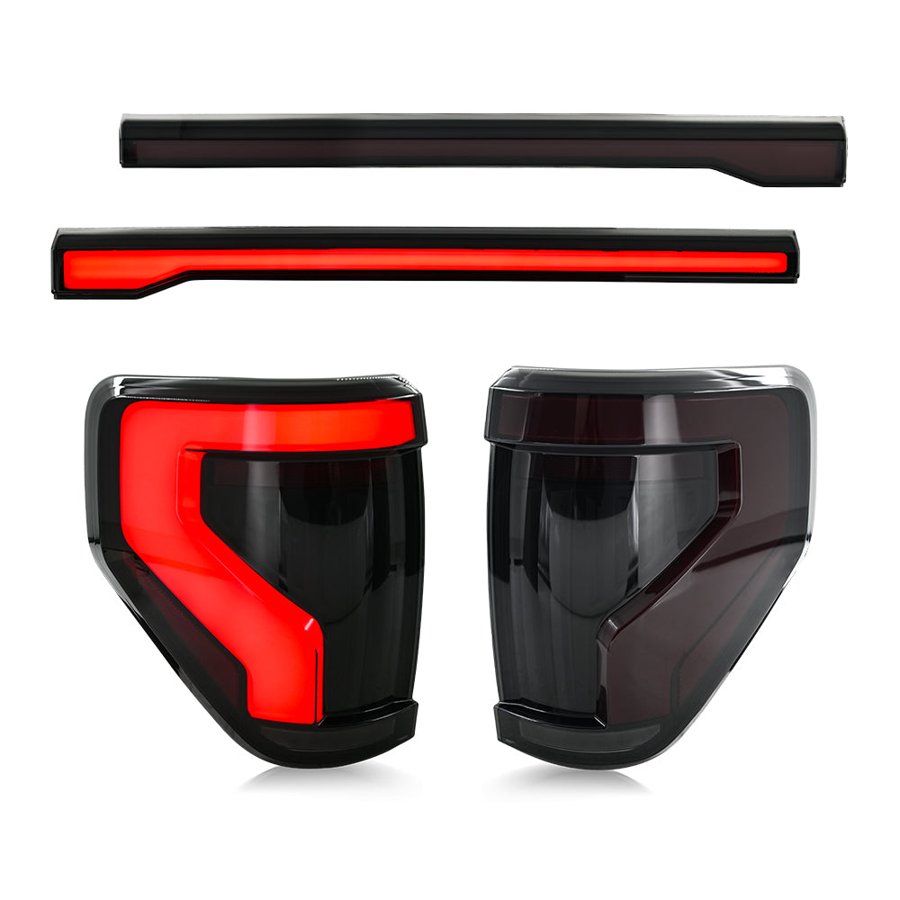 LED Tail Lights for 2009–2014 Ford F-150 – Sequential Smoked Rear Lamps