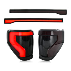 LED Tail Lights for 2009–2014 Ford F-150 – Sequential Smoked Rear Lamps
