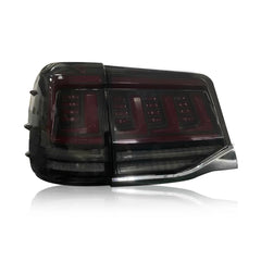 For 2016-2020 Toyota Land Cruiser LC200 LED Tail Lights Assembly with Start-up Animation (Smoked/Red) - KuerLED