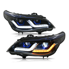 New BMW 5-Series (2004-2010 E60/E61) LED Headlight Assembly, Premium Projector Upgrade, Plug and Play