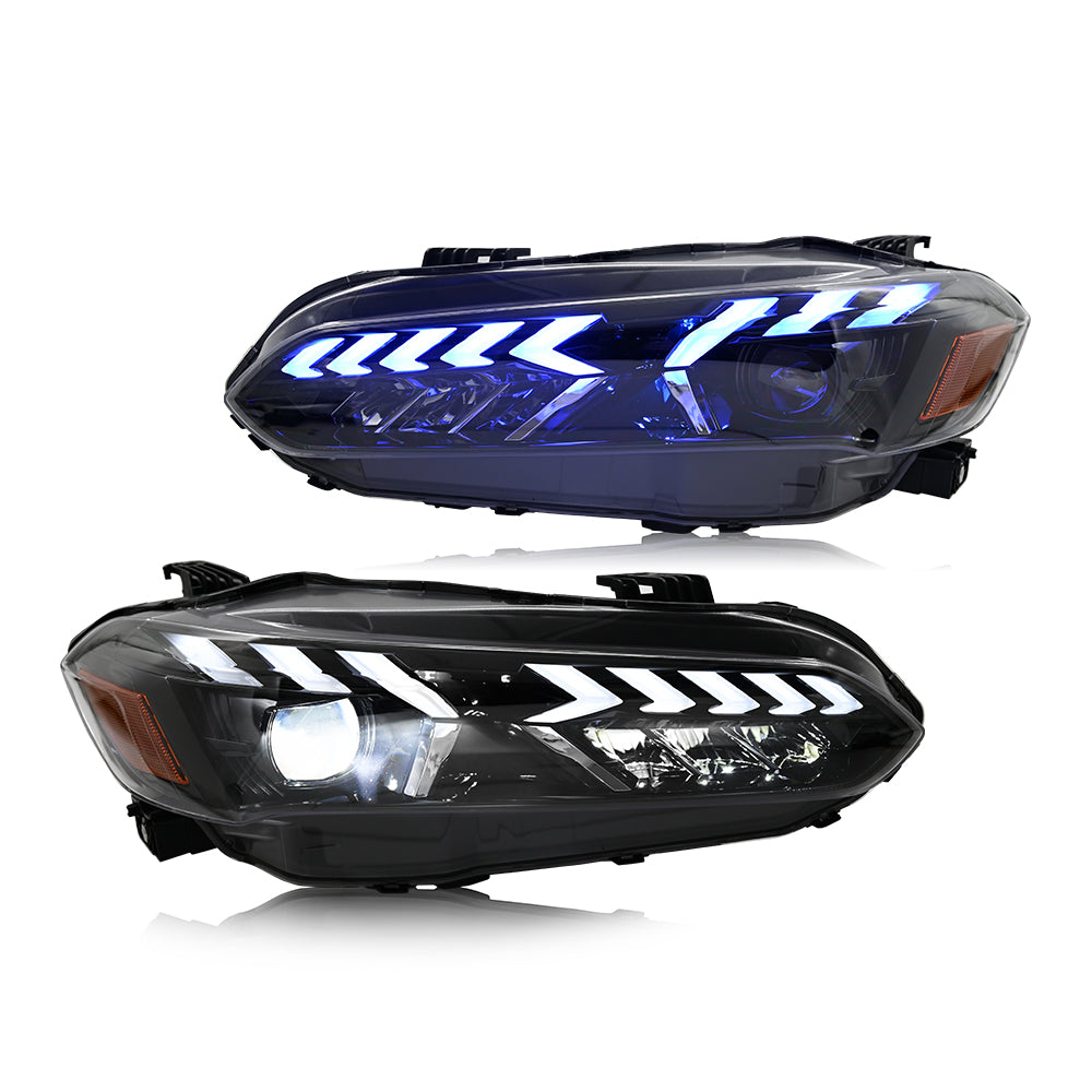 KuerLED Led Headlight For 2022-2024 Honda Civic 11th Gen Headlight Assembly - KuerLED