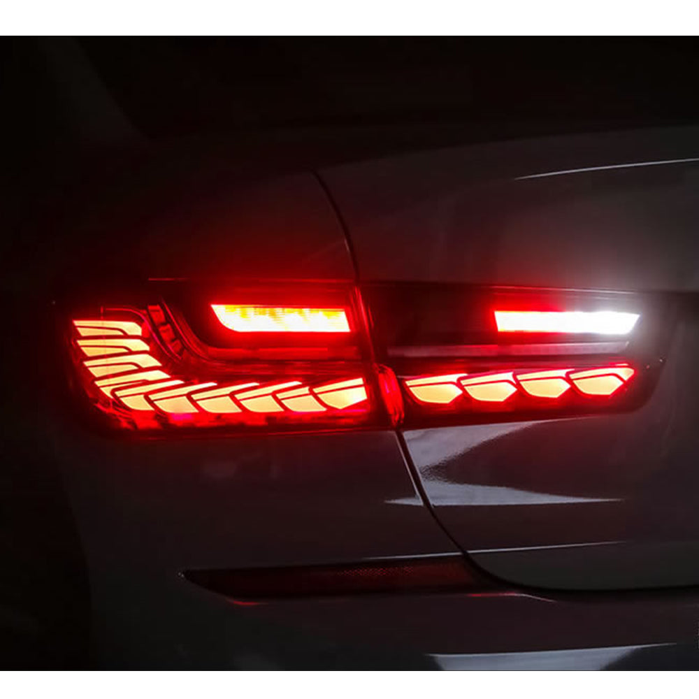 For 2019-2022 BMW G20 G80 M3 3 Series LED Tail Lights With Red Start Up Animation - KuerLED