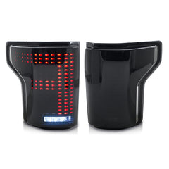 Animated Digital Tail Light for Ford F150 2015-2020, LED Upgrade (Excludes Blind Spot Feature)