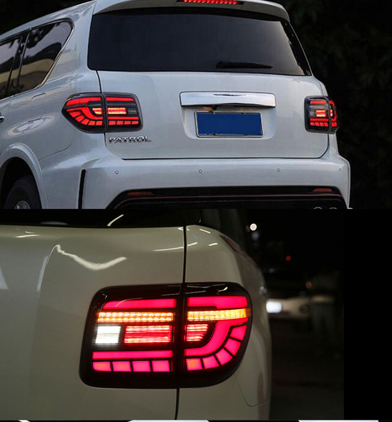 KuerLED LED Tail Light For 2017-2020 Nissan Patrol Y62 Tail lights With Start-up Animation - KuerLED